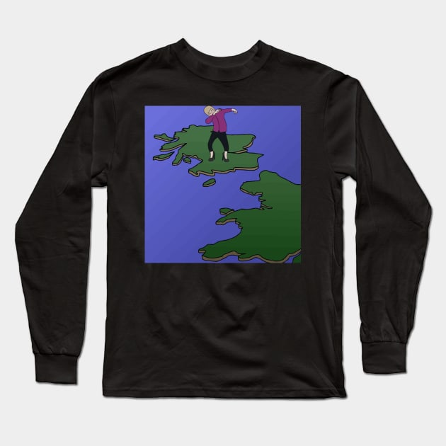 Nicola Sturgeon Long Sleeve T-Shirt by morningmarcel